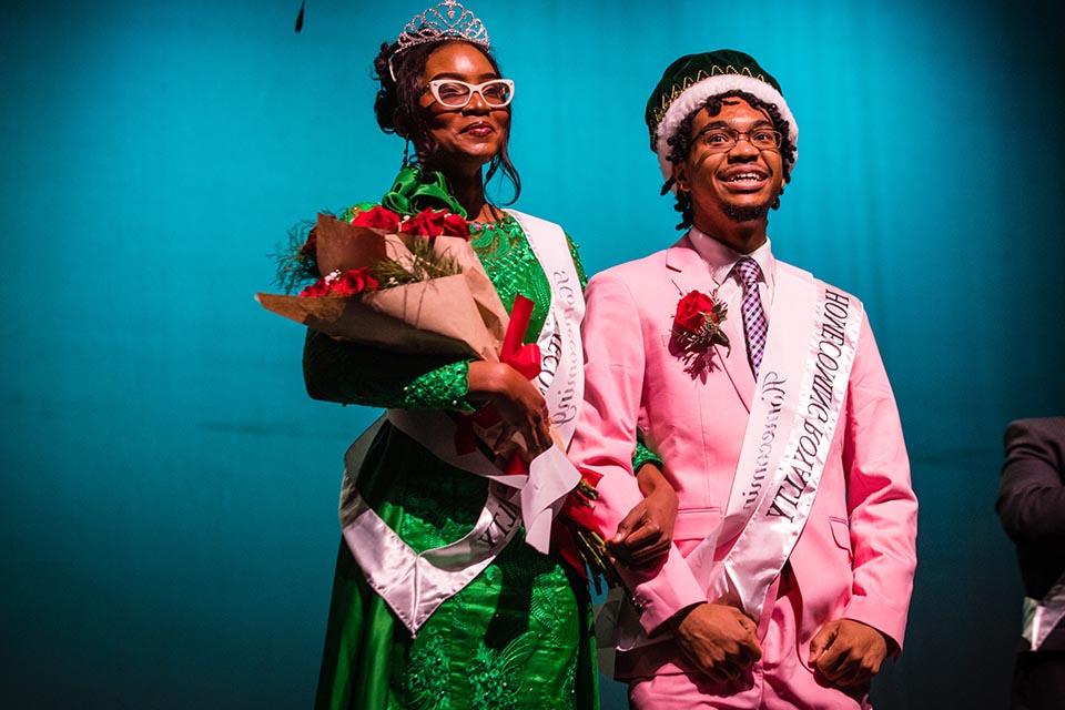Ross crowned Homecoming king, Nwuba is queen